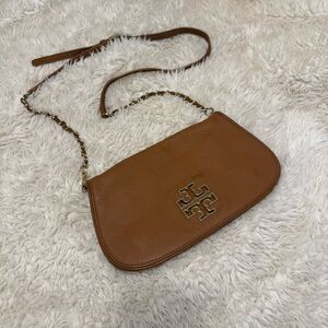 Tory Burch Britton Leather Crossbody Bag